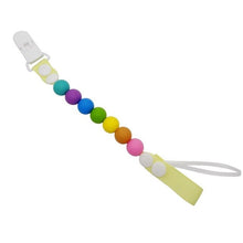 Load image into Gallery viewer, Newborn Baby Silicone Teething Pacifier Clips