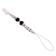 Load image into Gallery viewer, Newborn Baby Silicone Teething Pacifier Clips