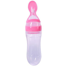 Load image into Gallery viewer, Newborn Baby Squeezing Feeding Bottle