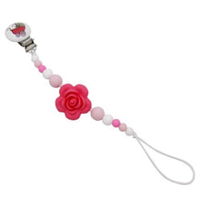 Load image into Gallery viewer, Newborn Baby Silicone Teething Pacifier Clips
