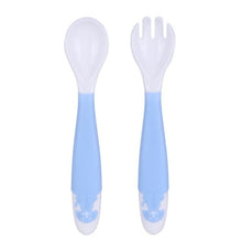 Load image into Gallery viewer, 2PCS Baby Bendable Silicon Spoon
