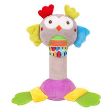 Load image into Gallery viewer, Soft Plush Cartoon Animal Rattles
