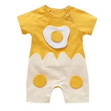 Load image into Gallery viewer, Baby Girls Boys Short Sleeve Rompers
