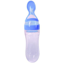 Load image into Gallery viewer, Newborn Baby Squeezing Feeding Bottle

